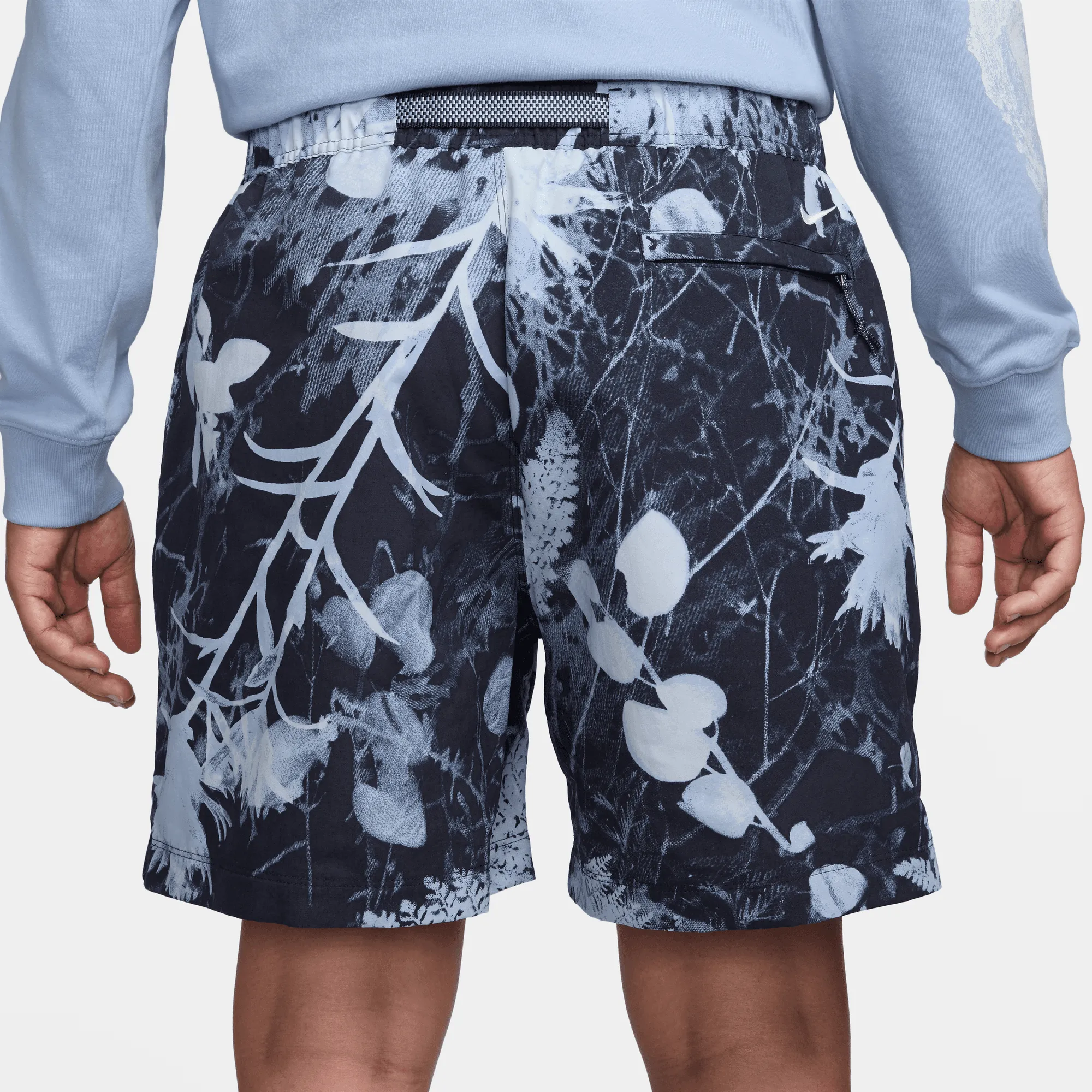 Nike ACG All-Over Print Blue Trail Shorts