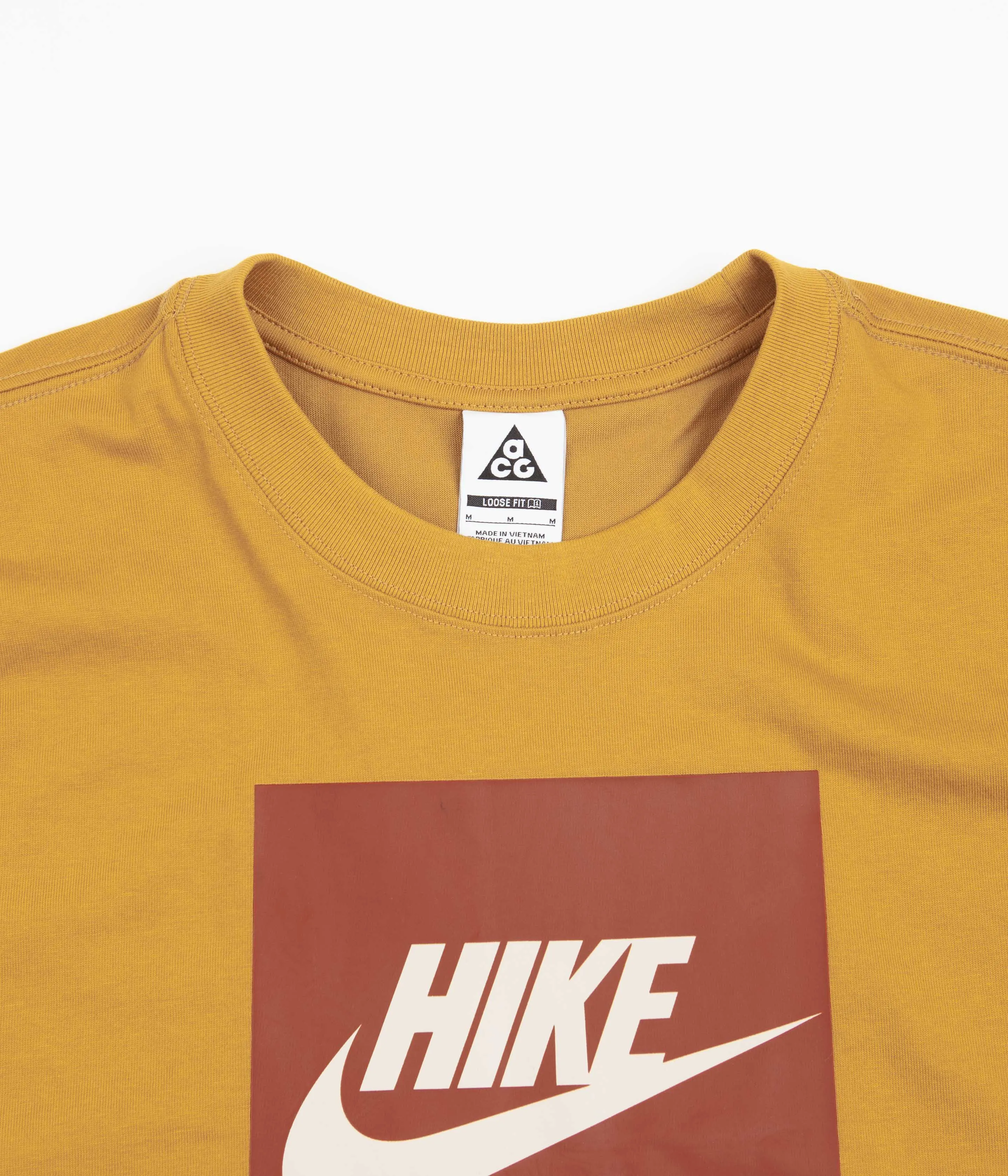 Nike ACG Hike Box T-Shirt - Gold Suede