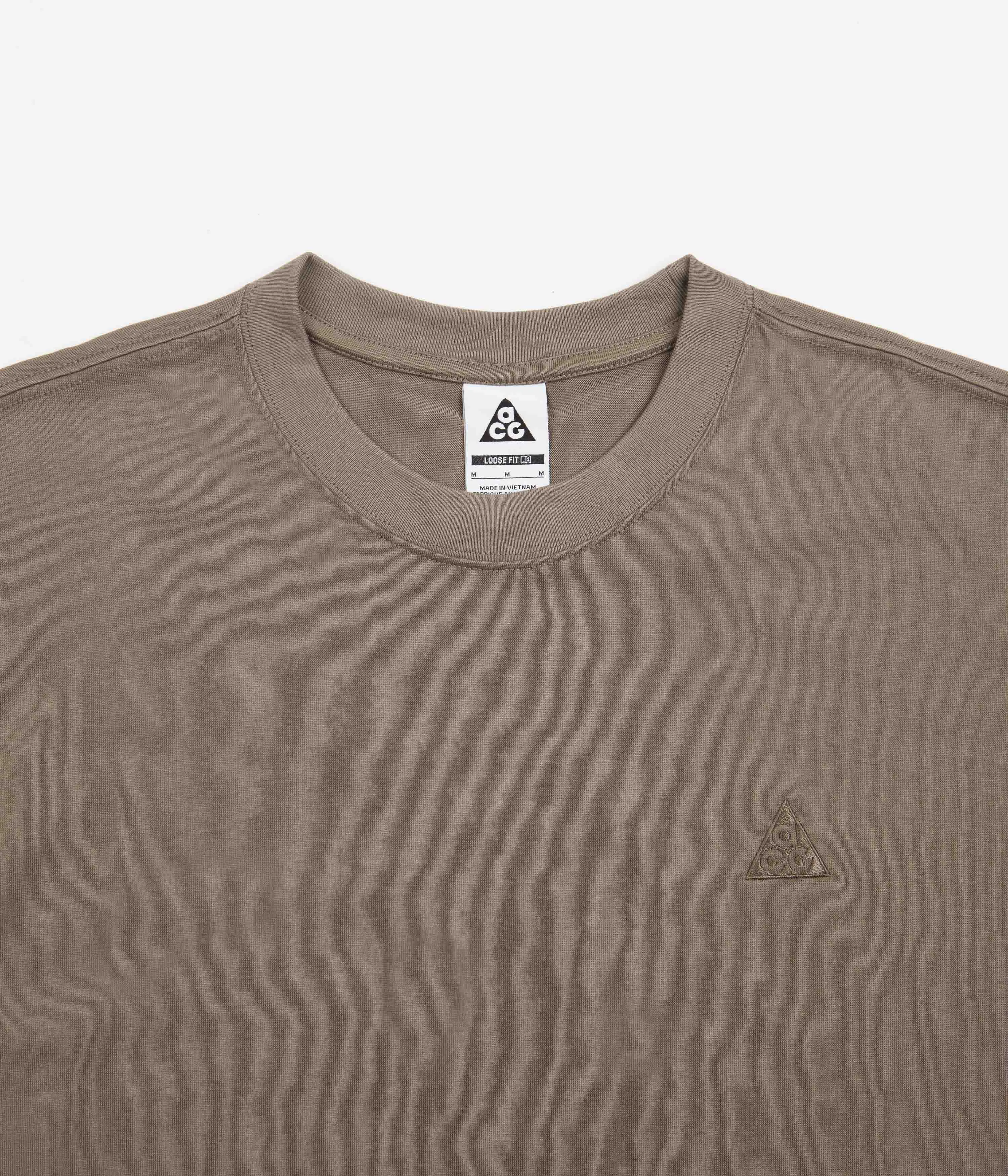 Nike ACG LBR T-Shirt - Olive Grey