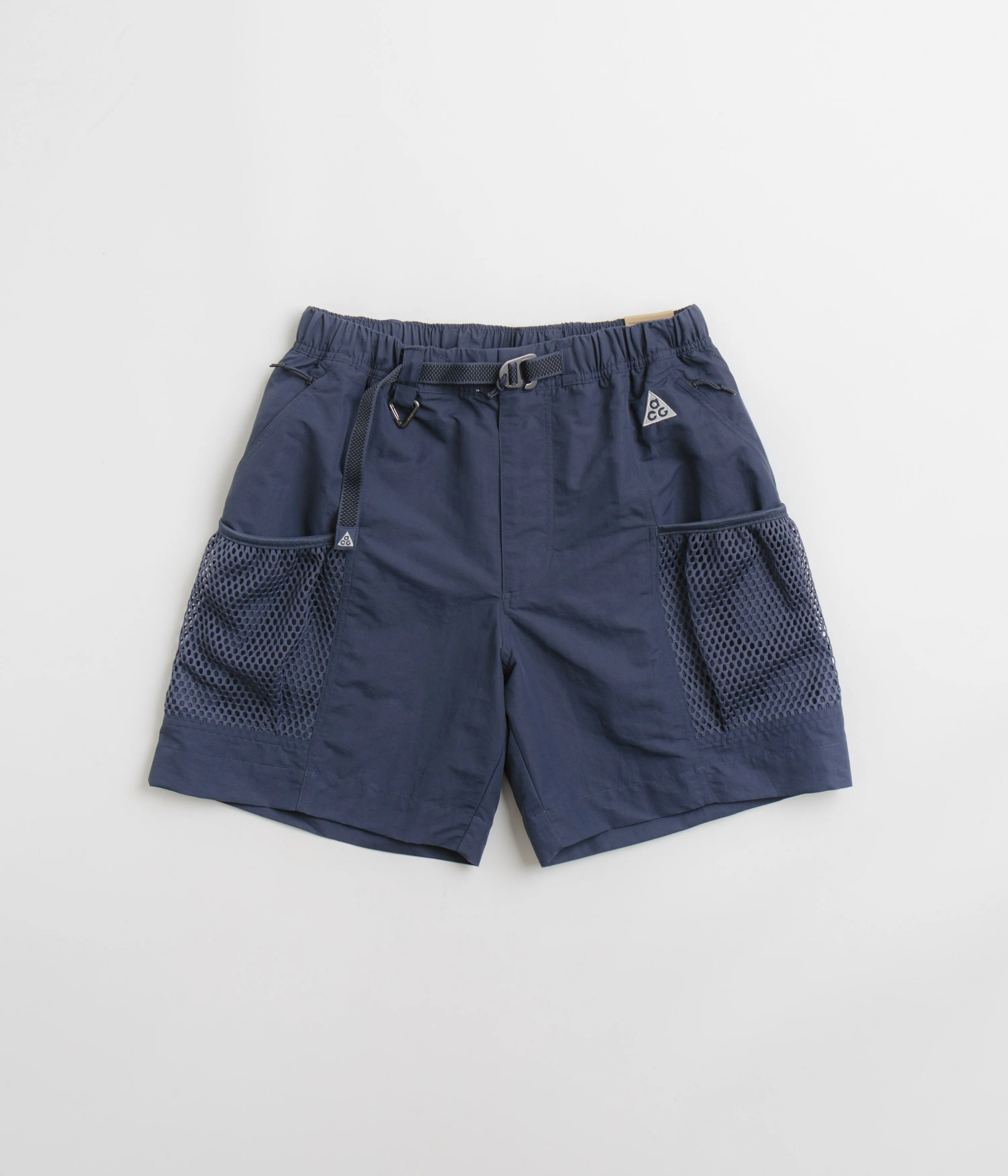 Nike ACG Snowgrass Cargo Shorts - Thunder Blue / Summit White