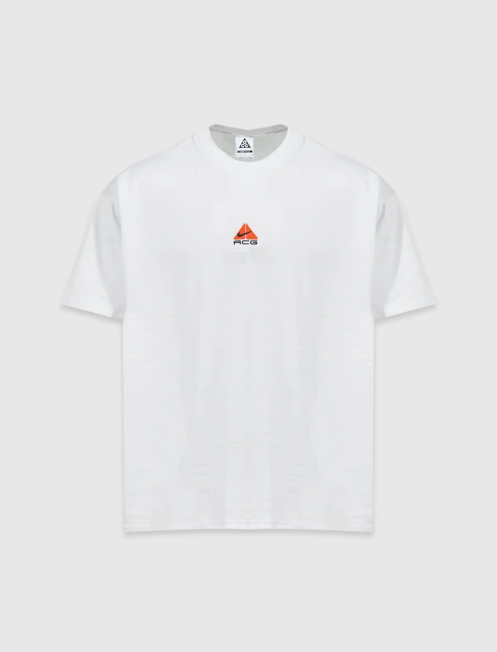 NIKE ACG T-SHIRT   WHITE