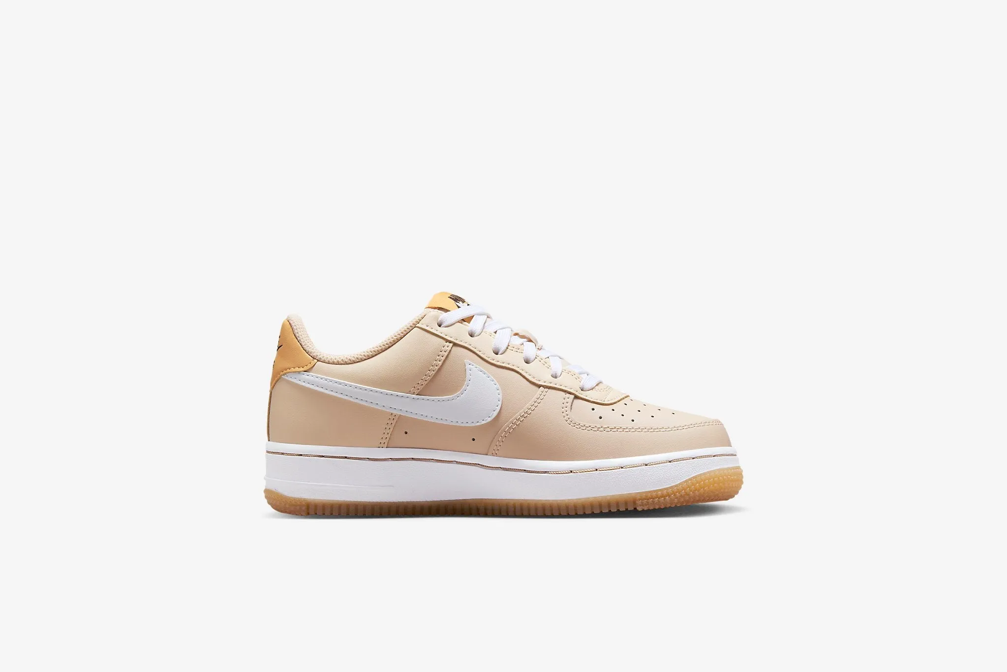 Nike Air Force 1 GS - Sanddrift / Twine / Black