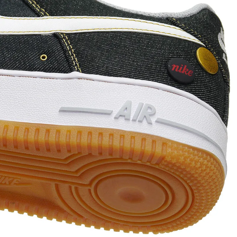 Nike Air Force 1 Low Black Denim