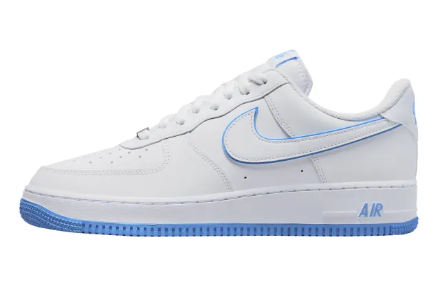 NIKE AIR FORCE 1 LOW WHITE UNIVERSITY BLUE