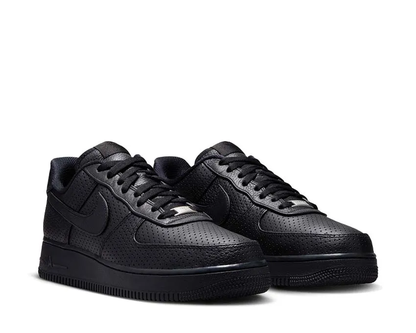 Nike Air Force 1 SP Black Perforated