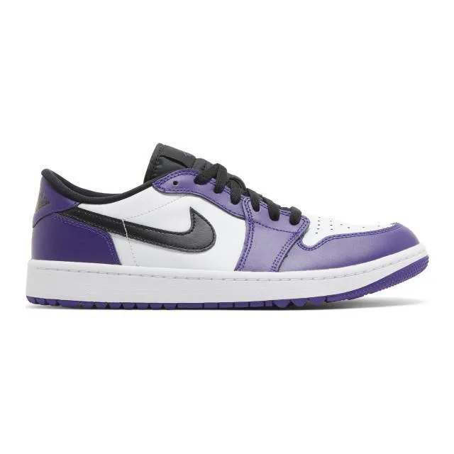 Nike Air Jordan 1 Low Golf (Court Purple/ White/ Court P...