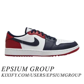 Nike Air Jordan 1 Low Golf (USA/ White/ Obsidian/ Varsit...