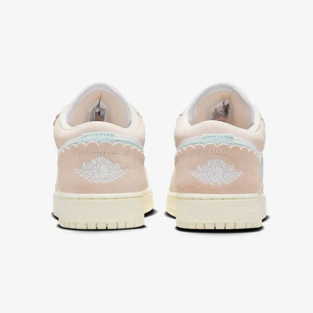 Nike Air Jordan 1 Low SE GS (Scalloped Edge/ Pink/ Guava...