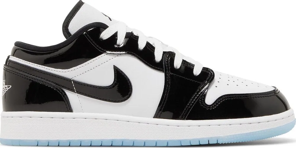 Nike - Air Jordan 1 Low SE (GS) Sneakers - White/Black