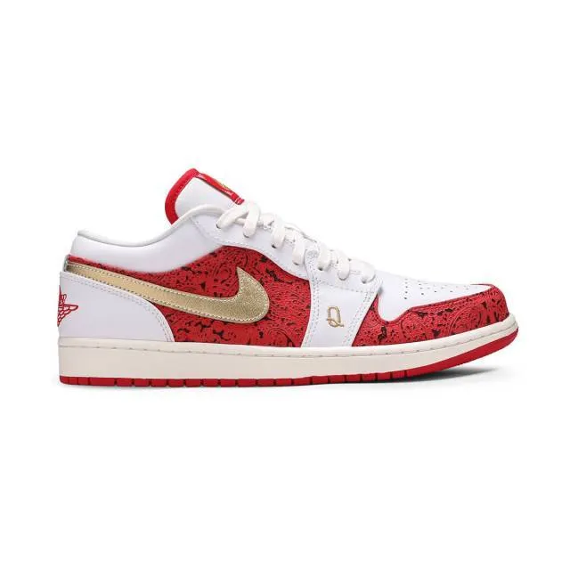 Nike Air Jordan 1 Low SE (Spades/ White/ University Red/...