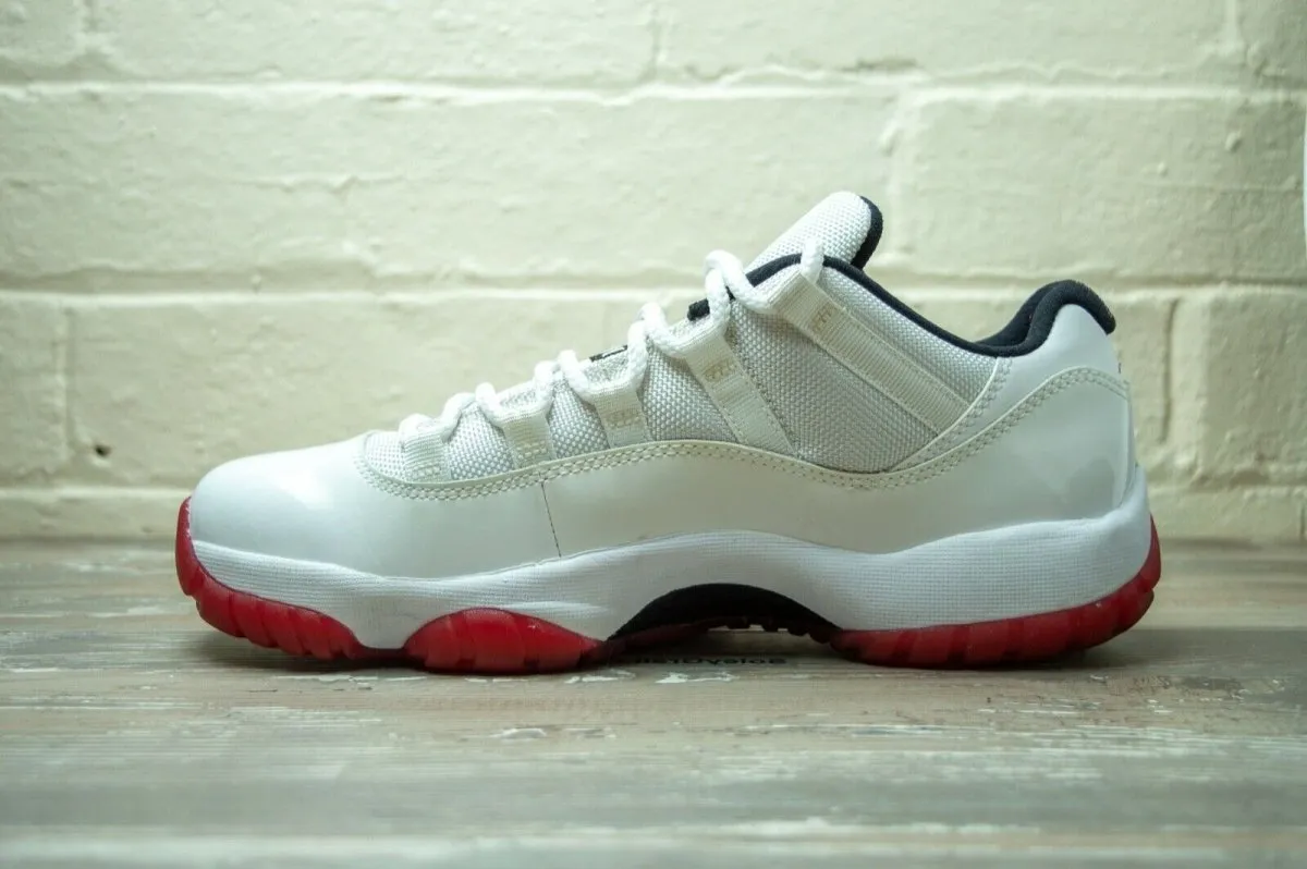 Nike Air Jordan 11 Retro Low Cherry Bottom 528895 101