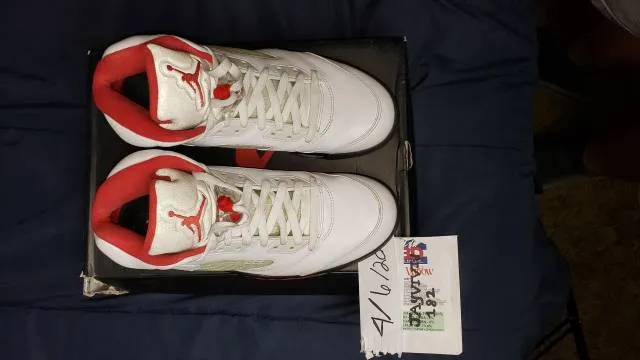 Nike Air Jordan 5s "Fire Red" 2000