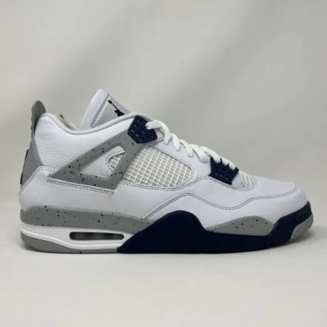 Nike Air Jordan Retro IV 4 Midnight Navy 2022 Blue Men's...