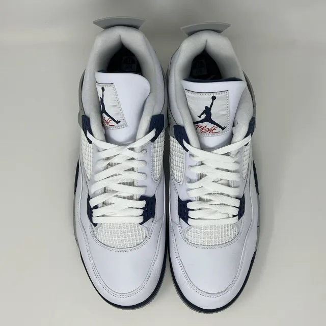 Nike Air Jordan Retro IV 4 Midnight Navy 2022 Blue Men's...