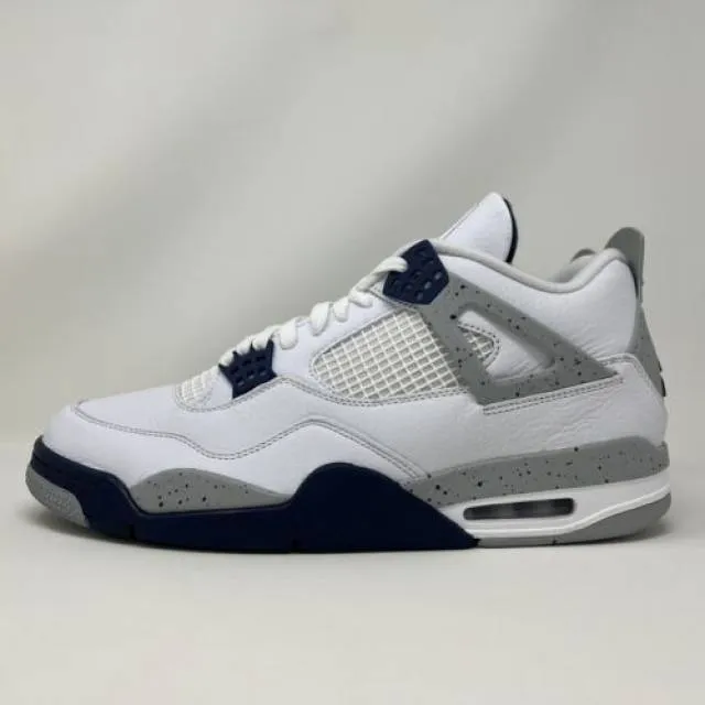 Nike Air Jordan Retro IV 4 Midnight Navy 2022 Blue Men's...