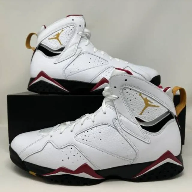 Nike Air Jordan Retro VII 7 Cardinal 2022 Red White Blk ...