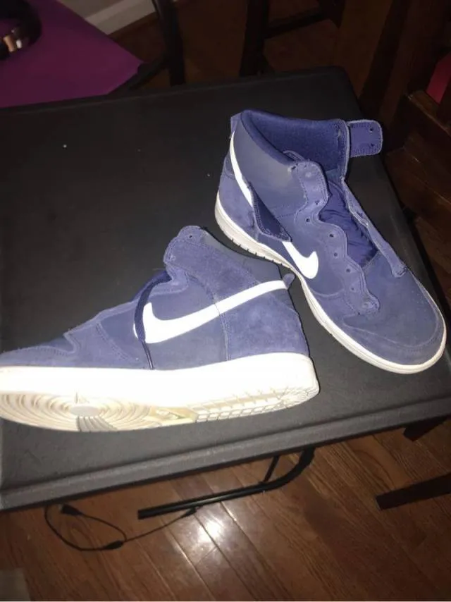 Nike Dunk High GS Binary Blue