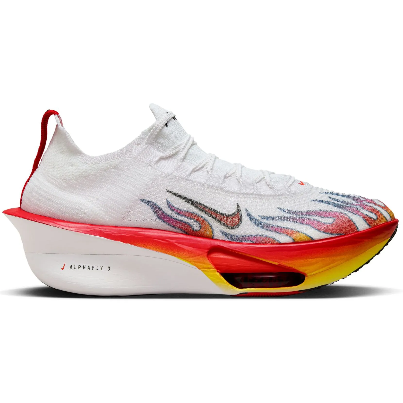 Nike Men's Alphafly 3 Ekiden Running Shoes White / Habanero Red / Black / University Red