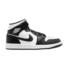 Nike Women's Air Jordan 1 Mid SE (Homage/ Split Black Wh...