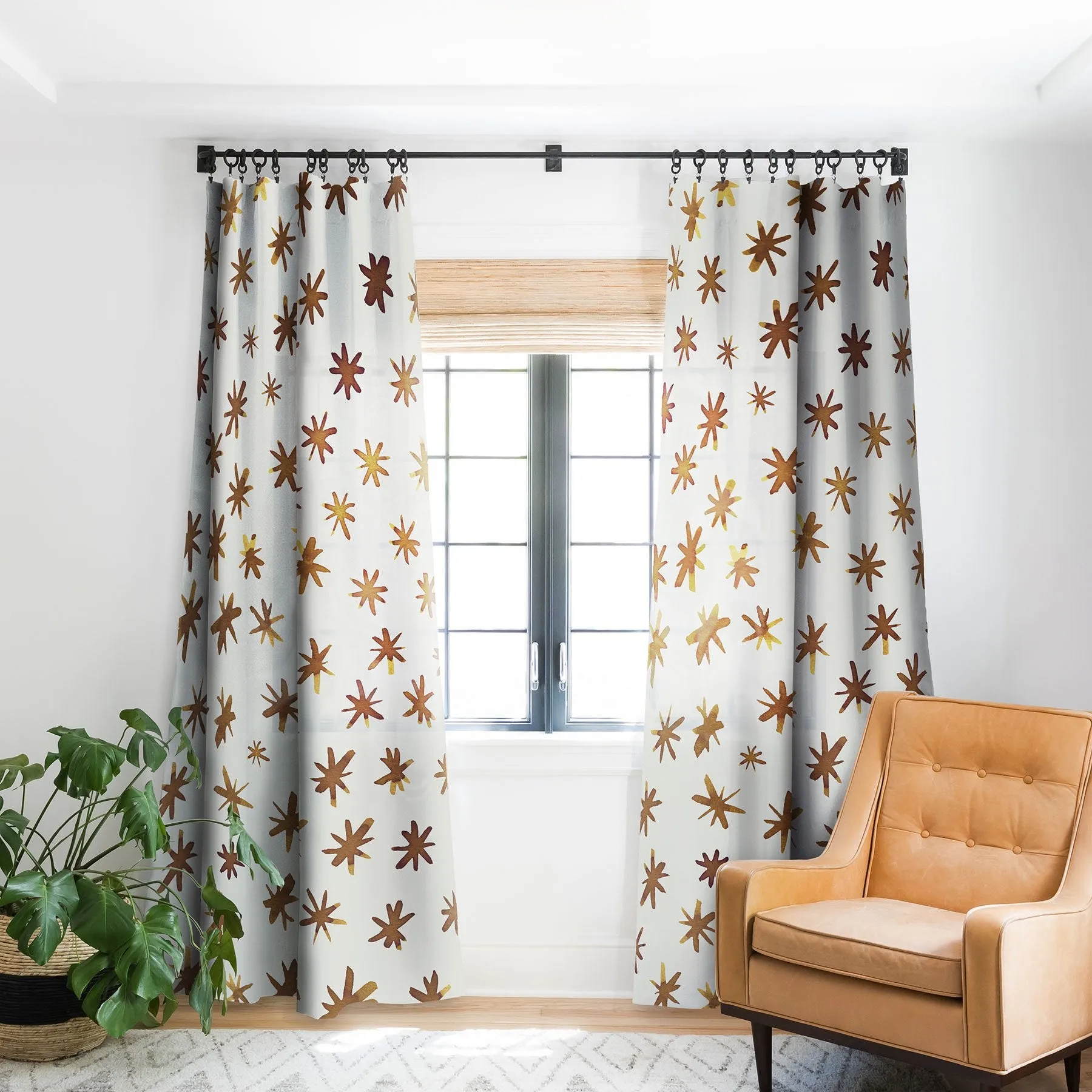 Ole Amber Romance Blackout Window Curtains (DS)