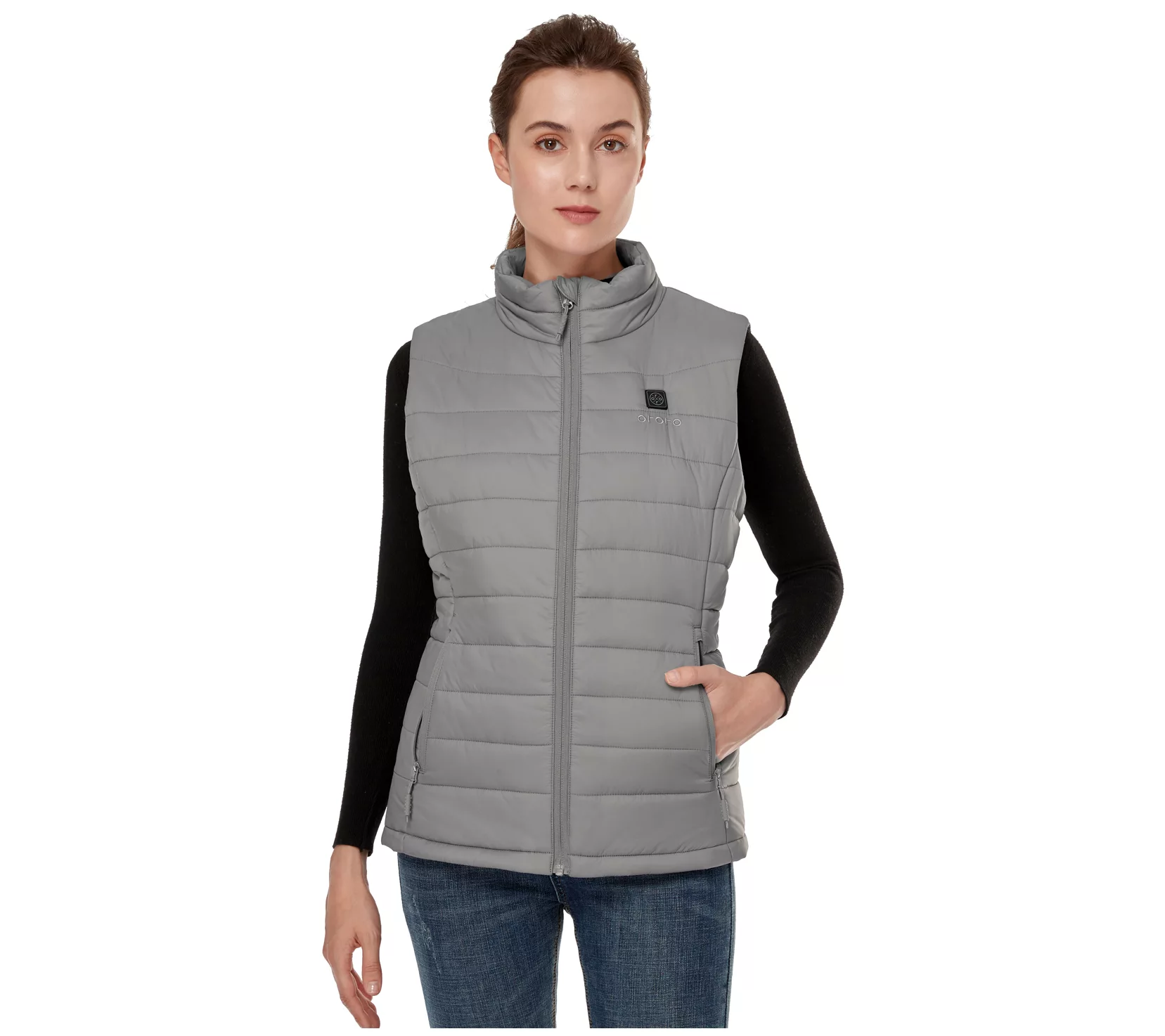 ORORO Women's Heated Vest with Battery Pack