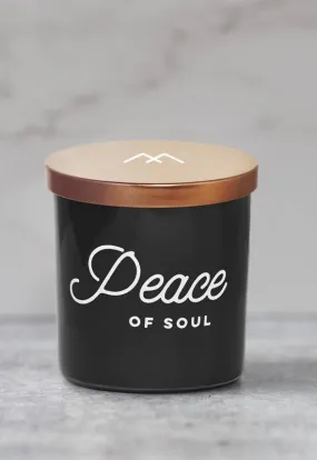 Peace of Soul Soy Candle by Monterra Candles - Black Copper