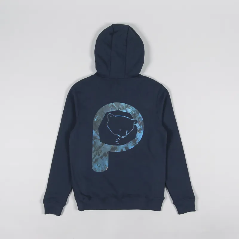 Penfield Bear Camo Fill Hoodie Navy