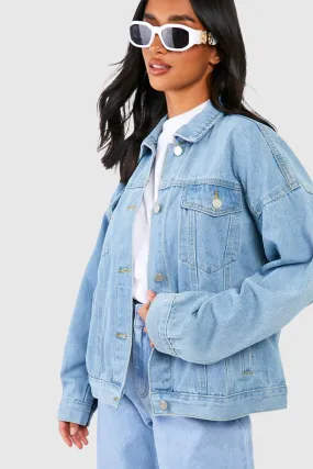 Petite Denim Western Jacket