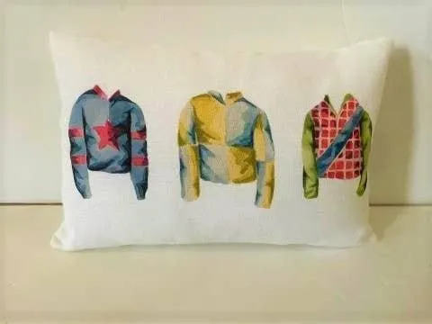 Pillow - Jockey Silks II - FINAL SALE