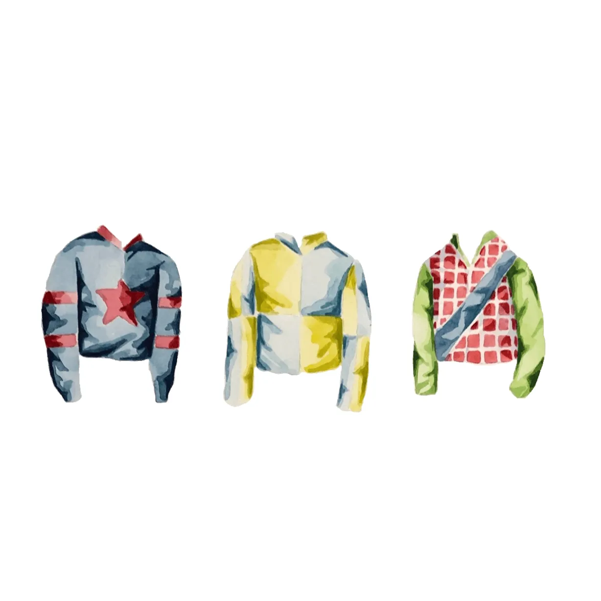 Pillow - Jockey Silks II - FINAL SALE