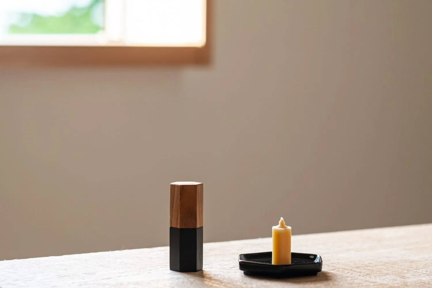 ROCKAKU Rice Bran Wax Candles - Hexagon