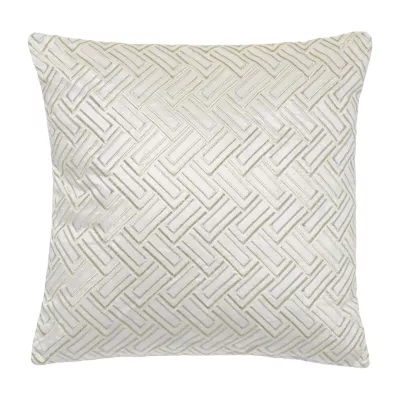 Safavieh Metallic Square Throw Pillow