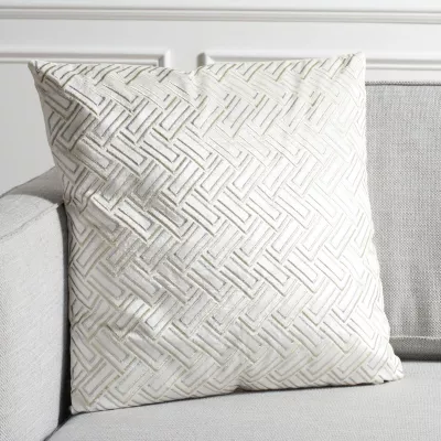 Safavieh Metallic Square Throw Pillow