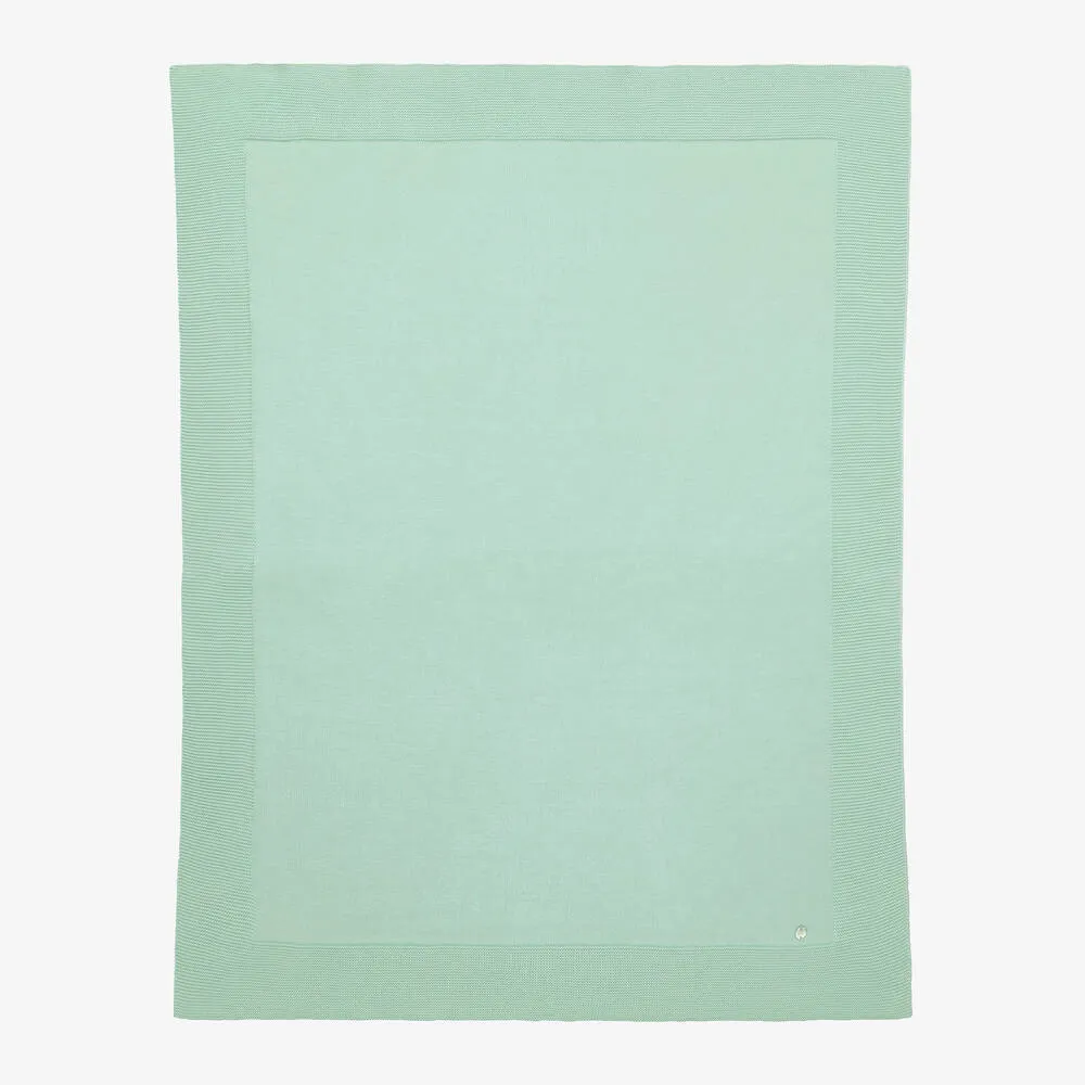 Sage Green Organic Cotton Blanket (98cm)