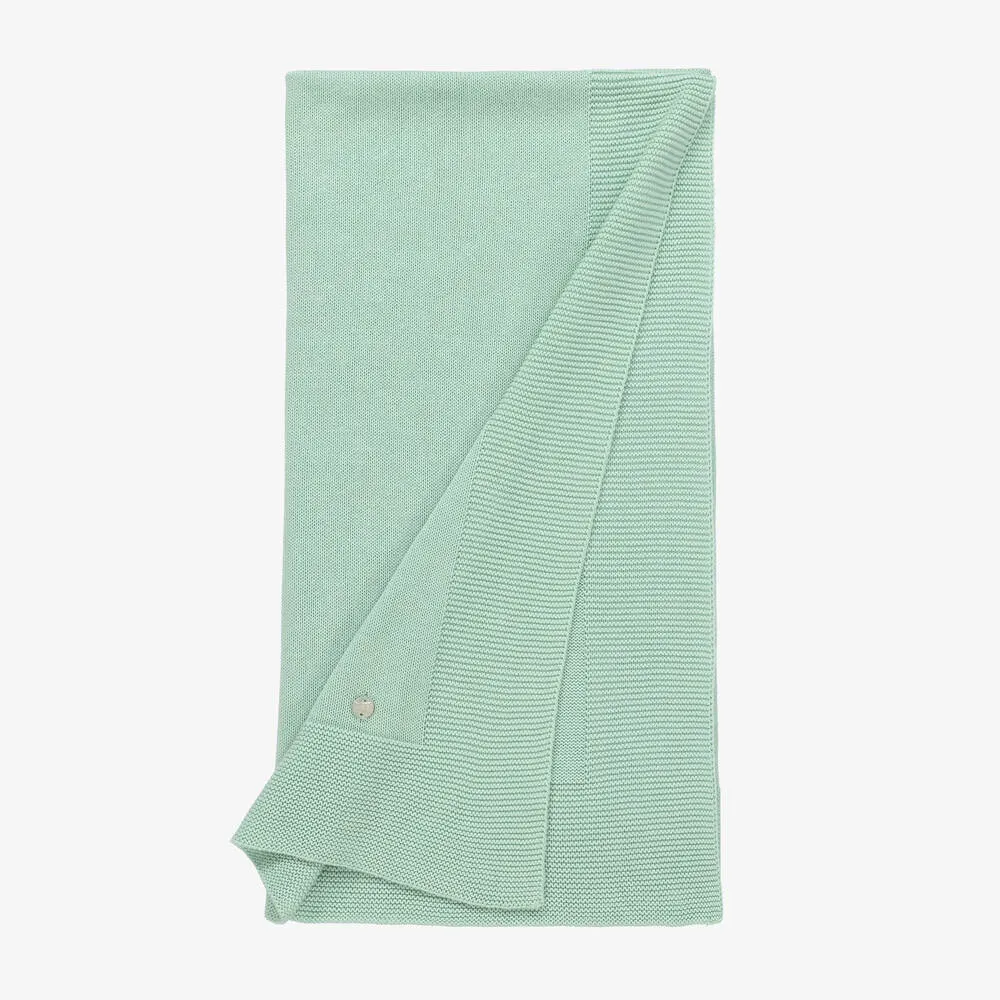 Sage Green Organic Cotton Blanket (98cm)