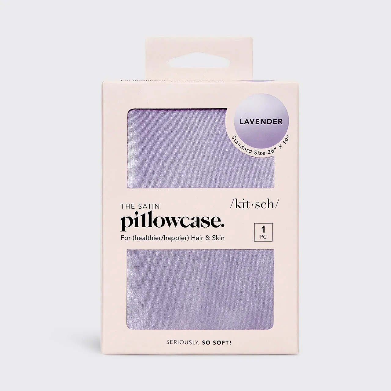 Satin Pillowcase - Lavender