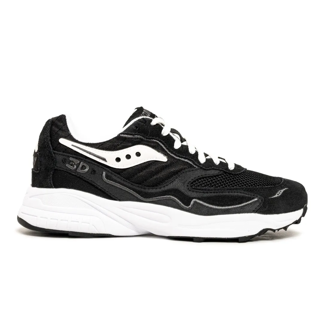 Saucony Men 3D Grid Hurricane (black / white)