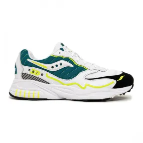 Saucony Men 3D Grid Hurricane (white / green)