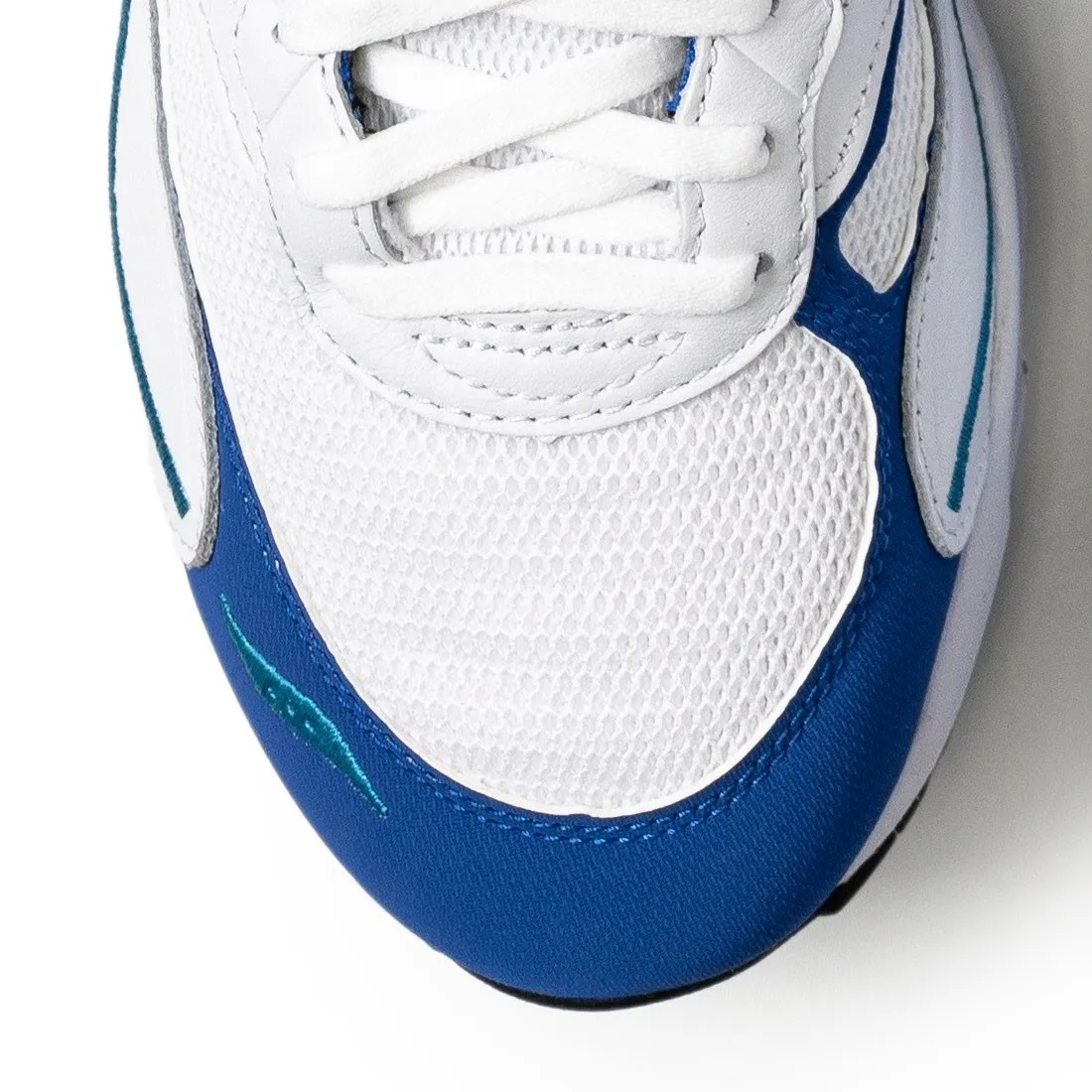 Saucony Men 3D Grid Hurricane (white / royal)