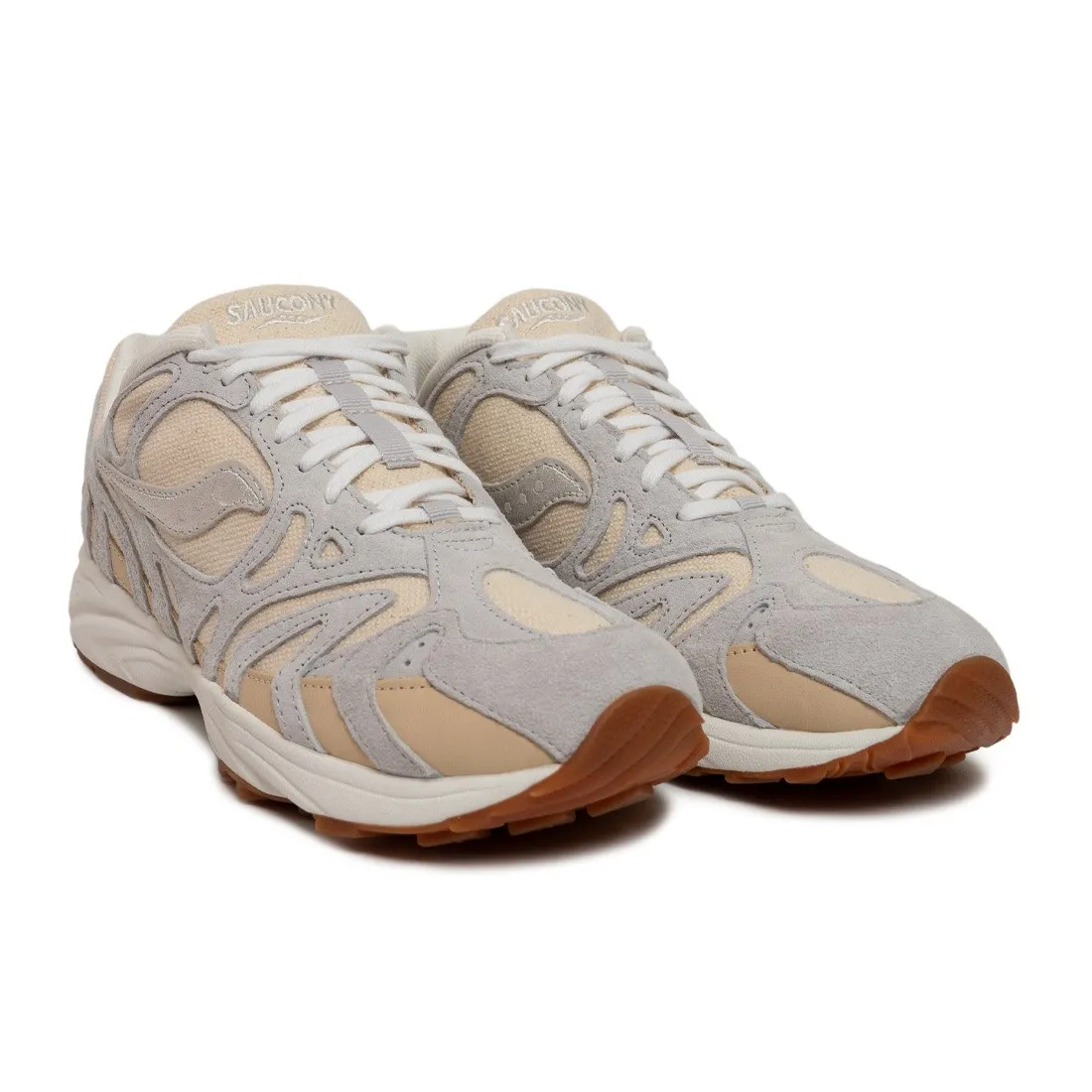 Saucony Men Grid Azura 2000 Blank Canvas (beige / undyed)