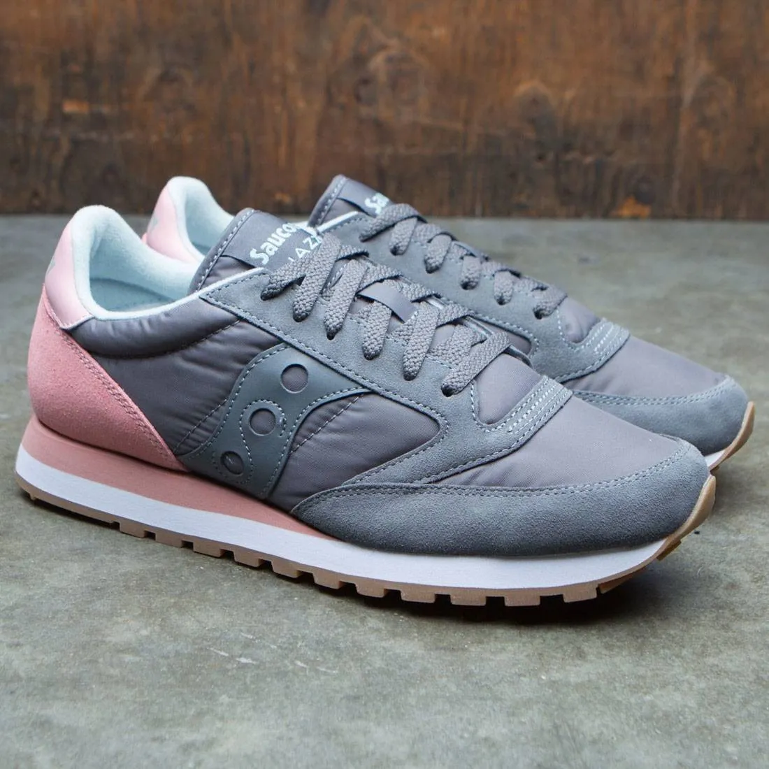 Saucony Men Jazz Original (gray / charcoal / pink)