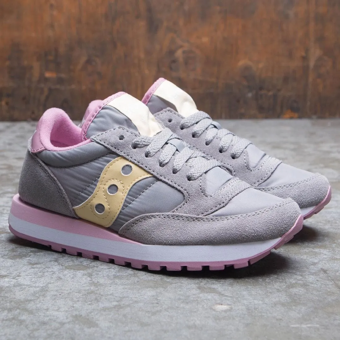 Saucony Women Jazz Original (gray / orchid / wheat)