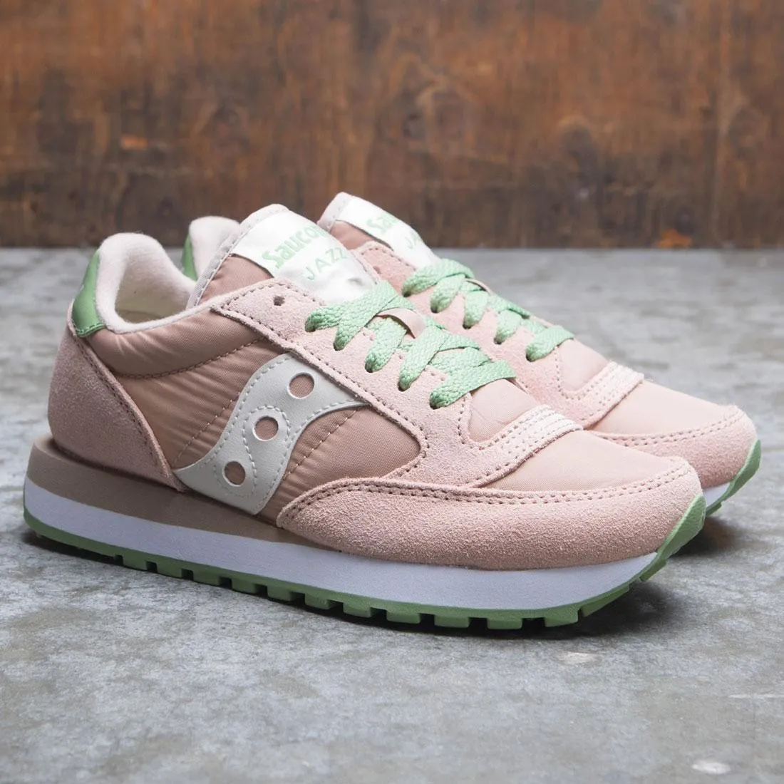 Saucony Women Jazz Original (pink / blush / green / cream)