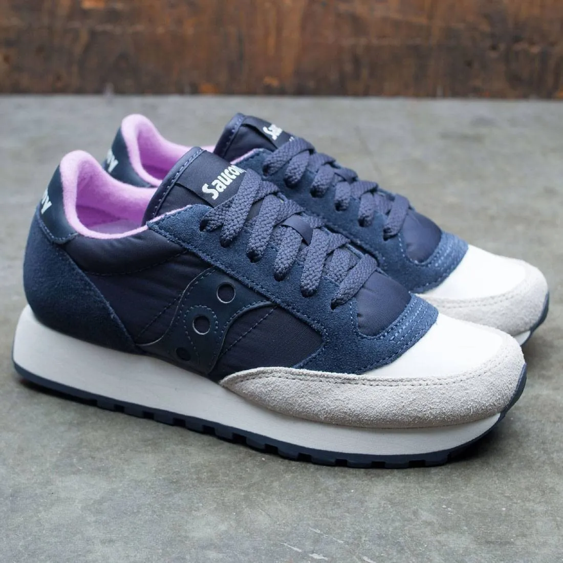 Saucony Women Jazz Original (white / cream / navy)