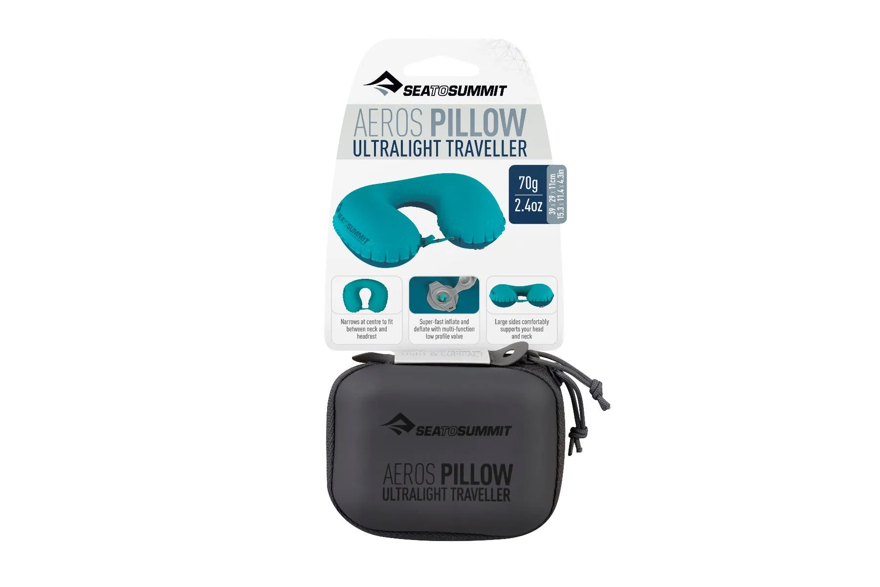 Sea to Summit Aeros Ultralight Pillow Traveller | Camping Pillows | BananaFingers