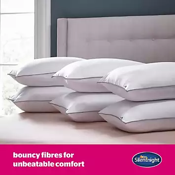 Silentnight Pack of 6 Ultrabounce Pillows | Kaleidoscope