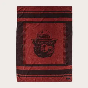 SMOKEY BEAR COTTON BLANKET