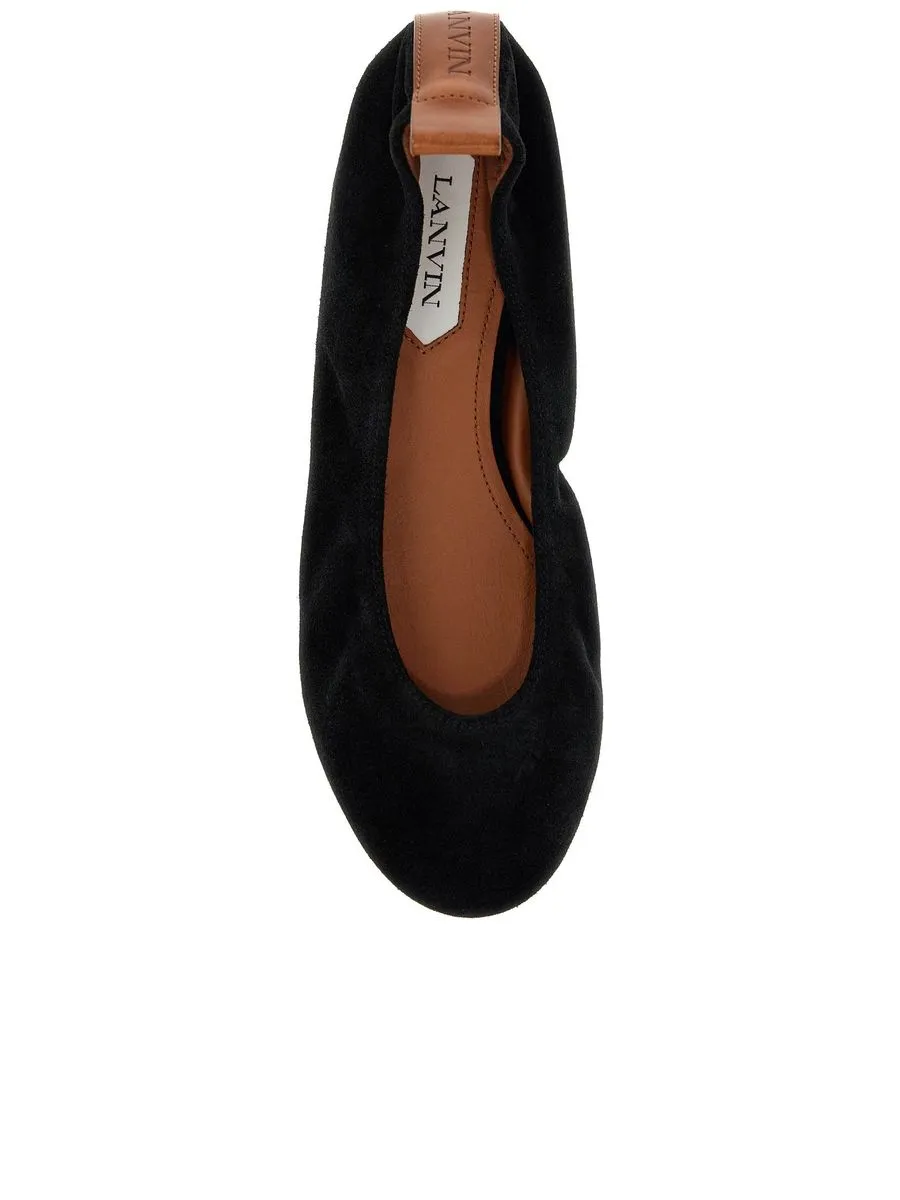 Suede Ballet Flats