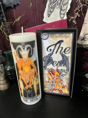 Tarot Pillar Candles