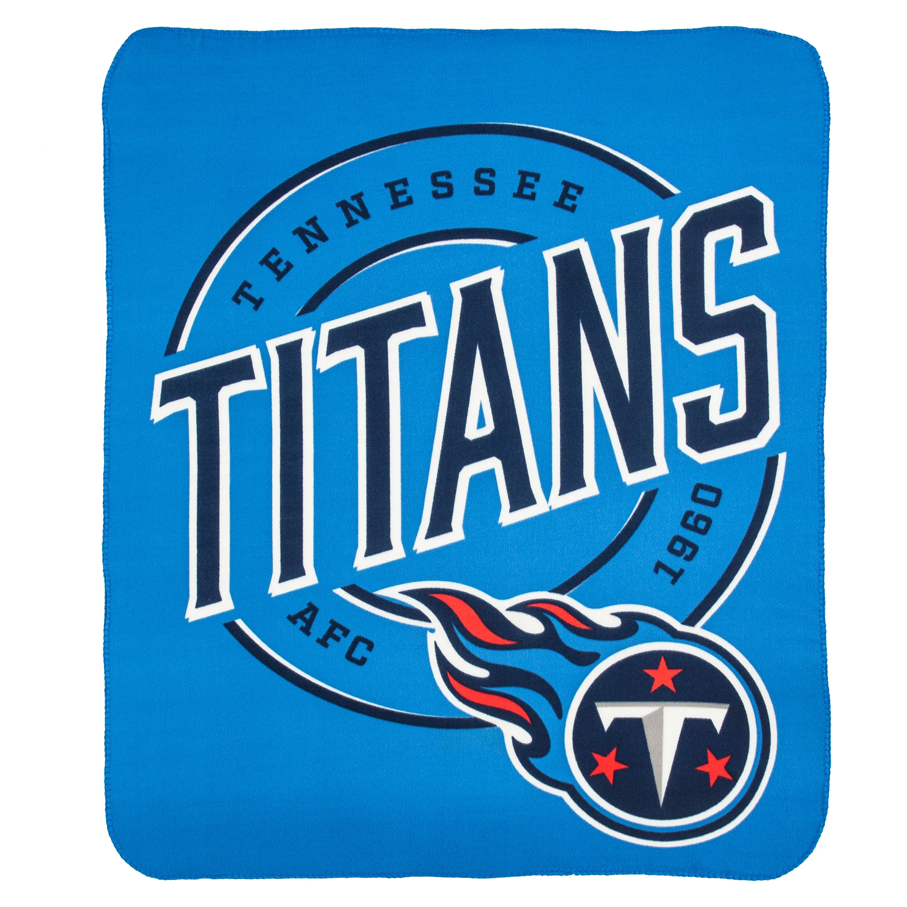 Tennessee Titans 50 x 60 Campaign Fleece Throw Blanket